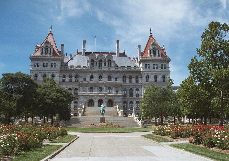 New York Empire State Capitol Albany